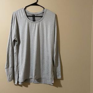 Grey Workout Long Sleeve